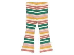 Multifarvet bukser med bootcut fra The New Sibling TNST6240 multi striped